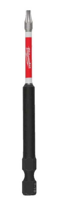 MILWAUKEE 4932500233 - Bit udarowy Shockwave do śrub Torx - TX10 x 90 mm (1 szt)