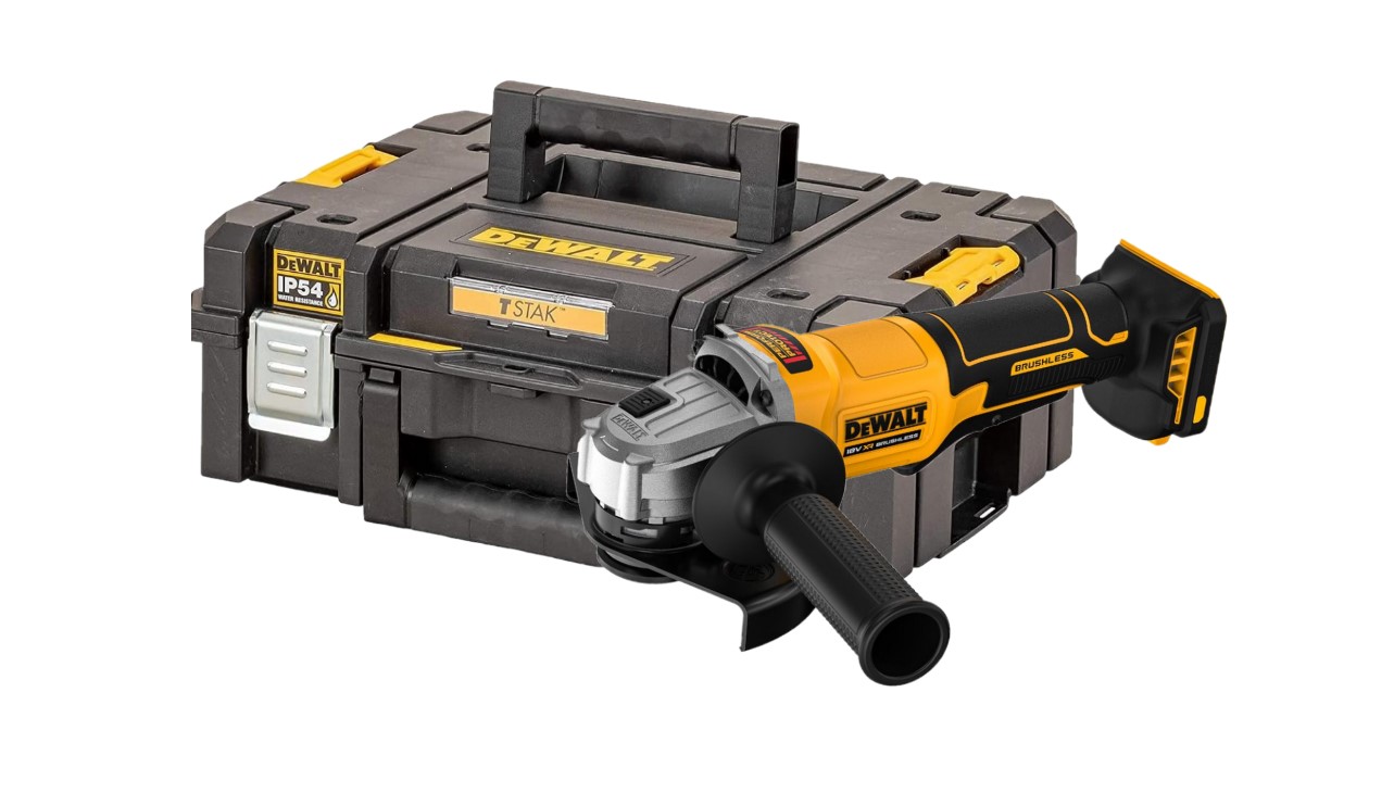DeWalt DCG408NT - akumulatorowa szlifierka kątowa 125mm