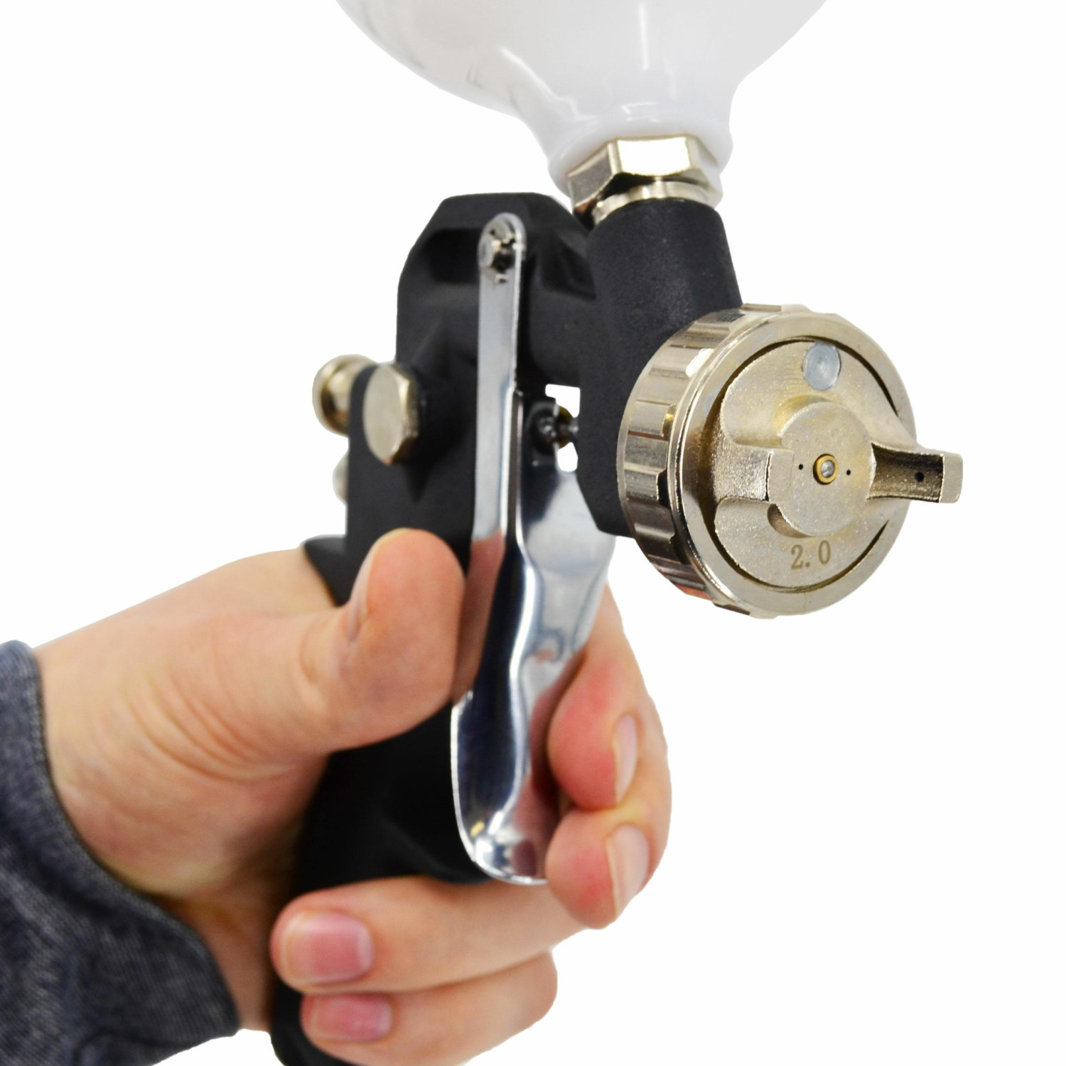 AwTools AW10016 - pistolet lakierniczy ze zbiornkiem górnym 2.0mm / s-990gg