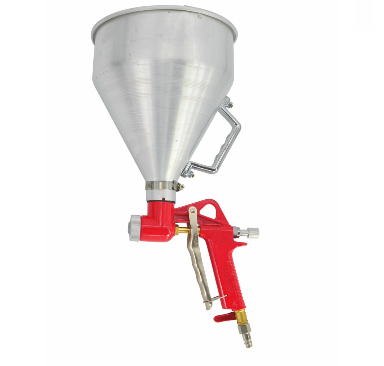AwTools AW10012 - pistolet to tynków ze zbiornikiem aluminiowym / FR-300
