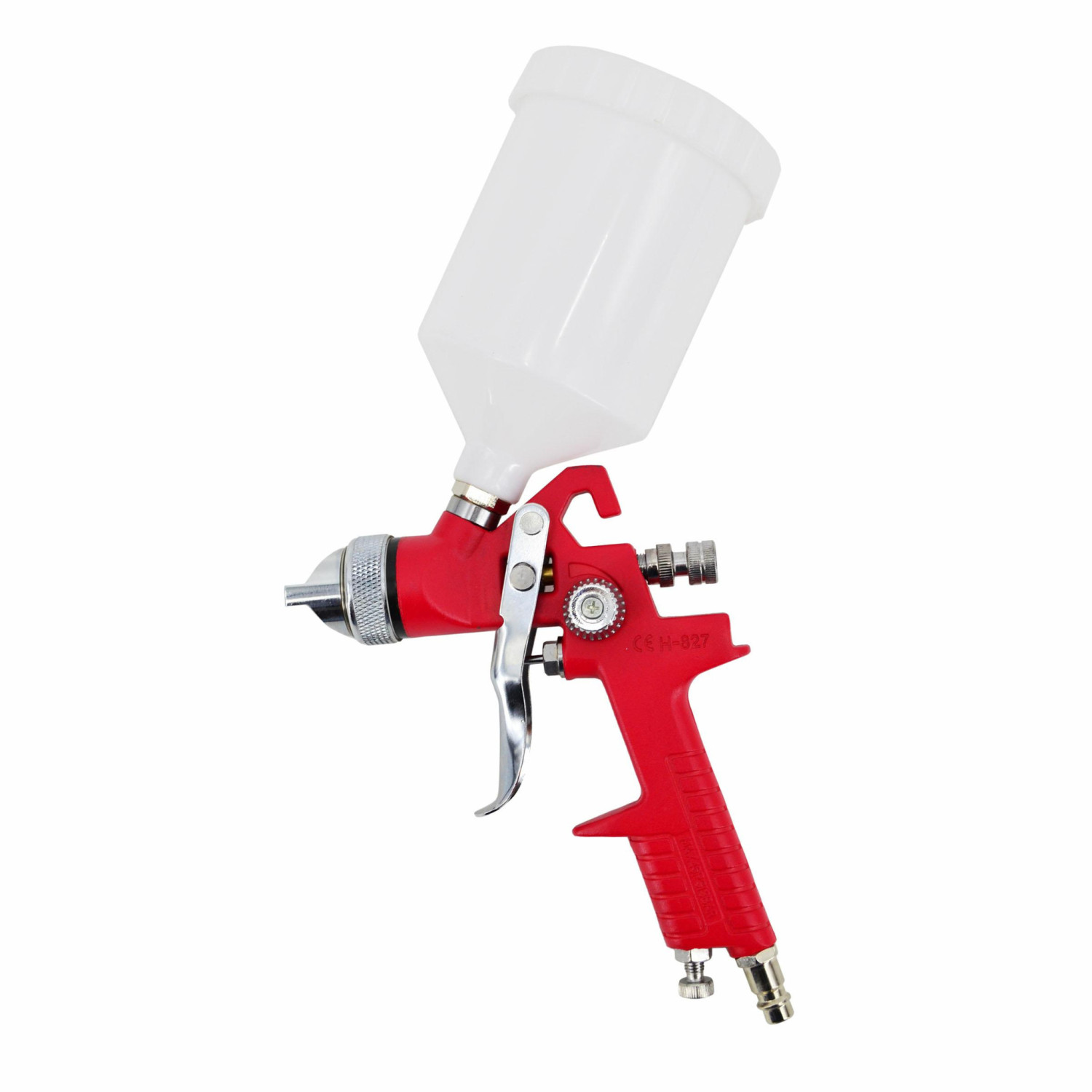 AwTools AW10018 - pistolet lakierniczy hvlp ze zbiornikiem górnym 1.7.mm / H-827