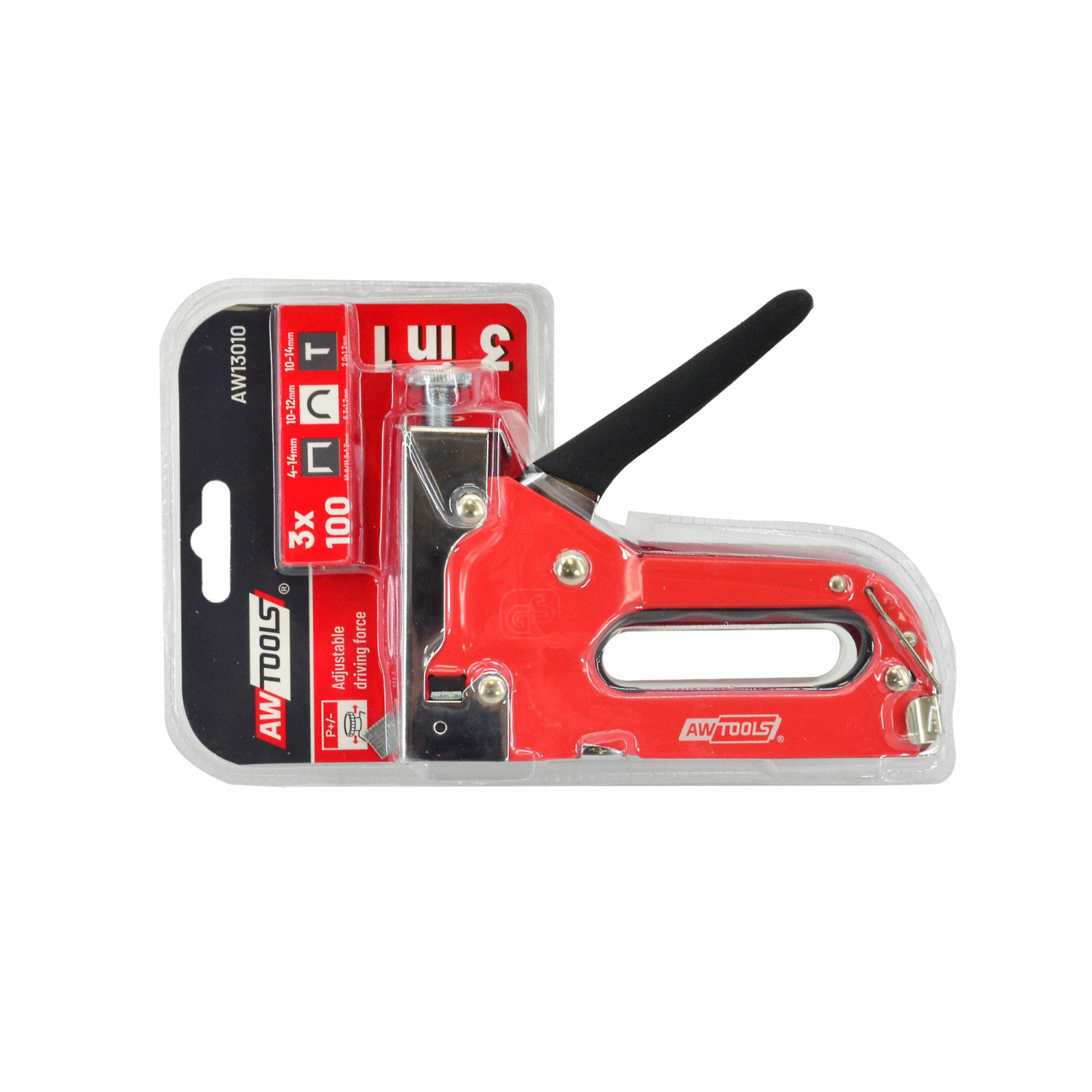 AwTools AW13010 - zszywacz tapicerski 4-14 3-funkcyjny