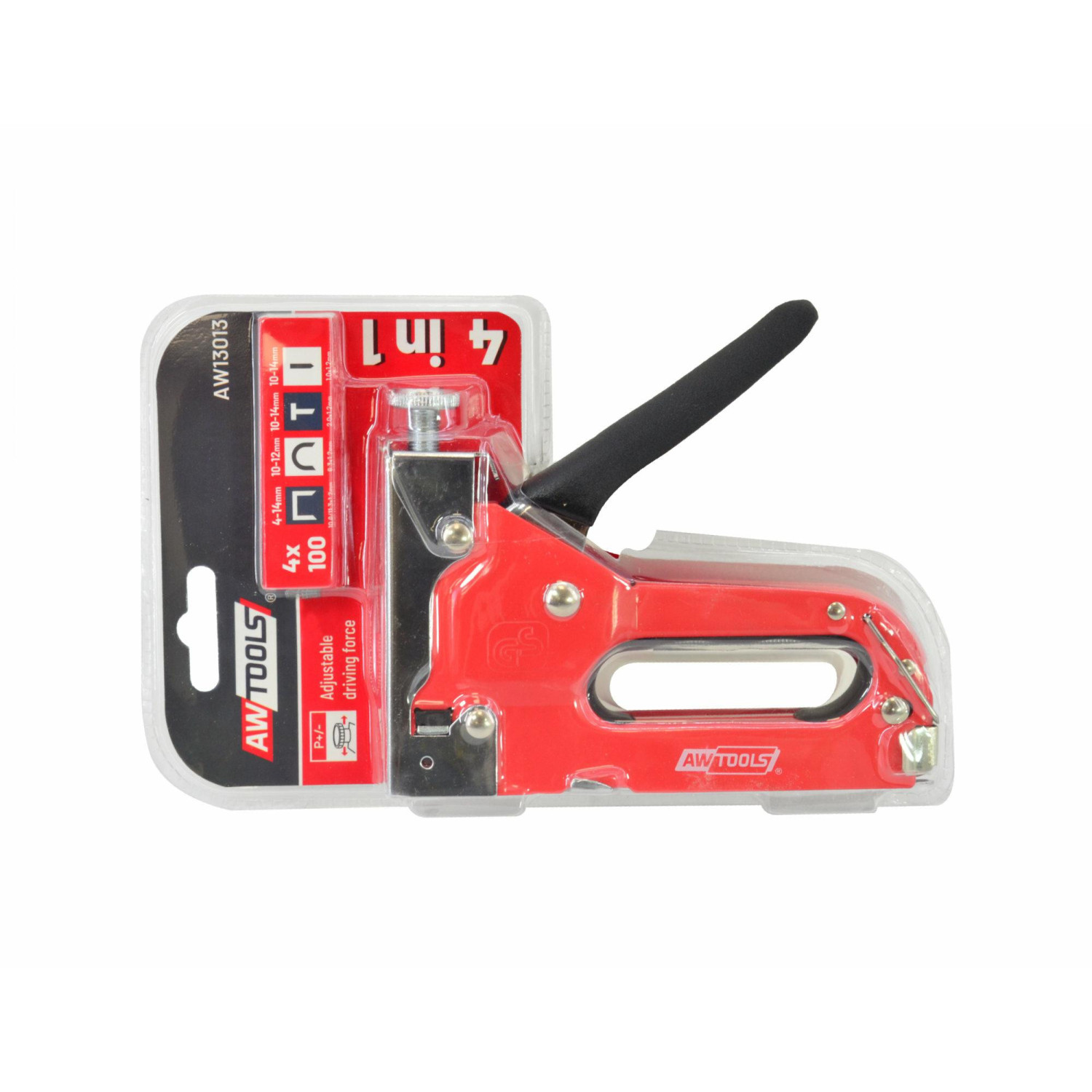 AwTools AW13013 - zszywacz tapicerski 4-14 4-funkcyjny