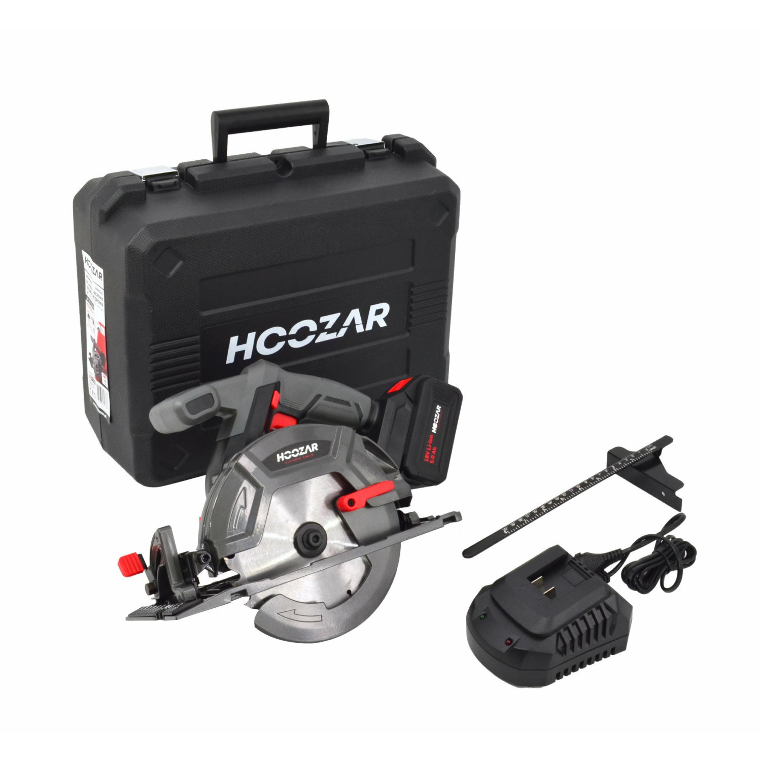 Hoozar AW06203 - pilarka tarczowa 165mm 18V 1x5.0Ah CS165BL-T1