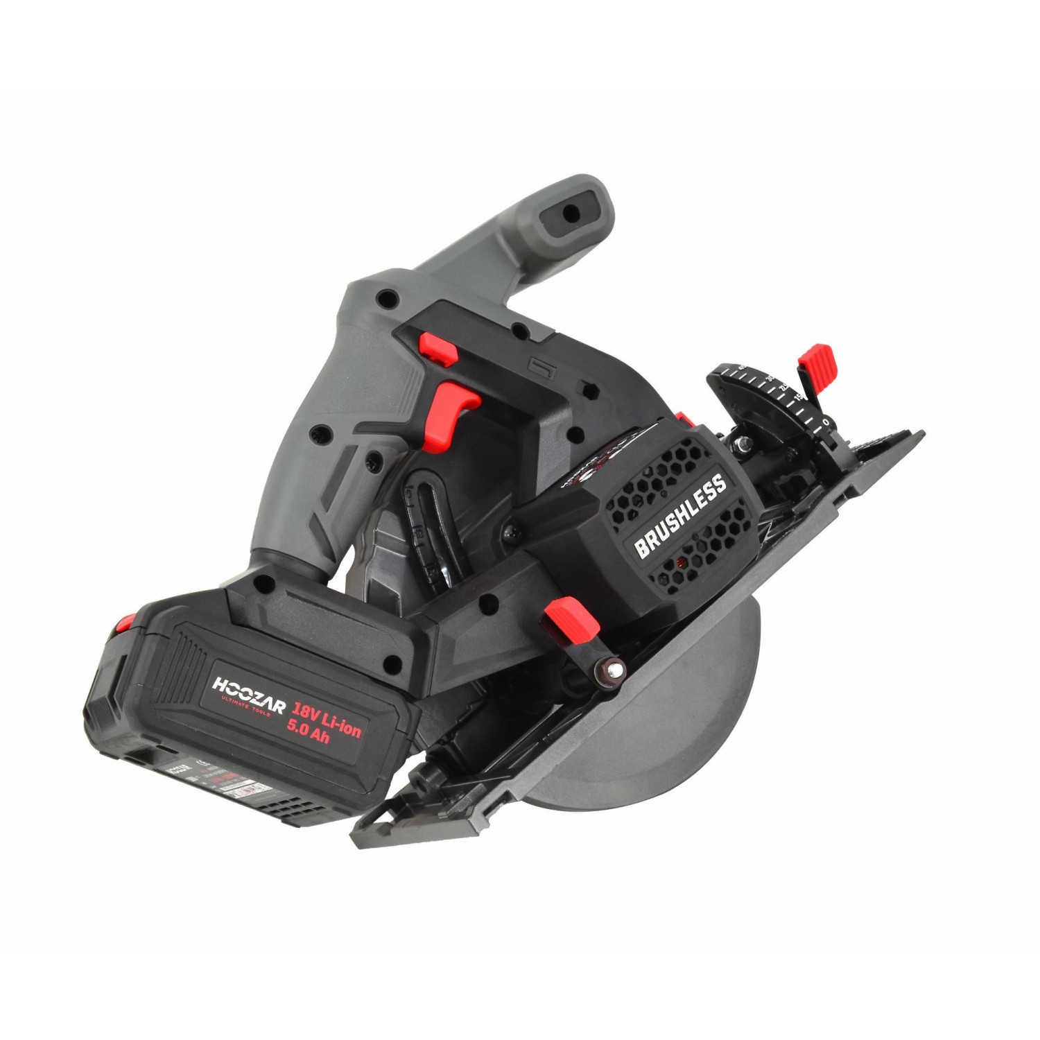 Hoozar AW06203 - pilarka tarczowa 165mm 18V 1x5.0Ah CS165BL-T1