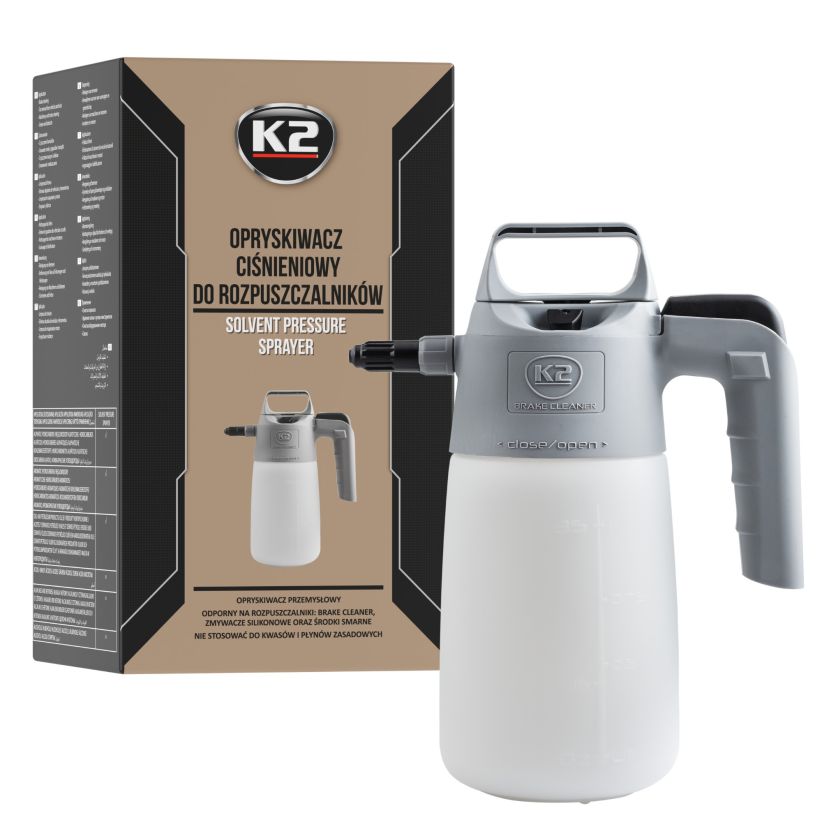 K2 PRZEMYSŁOWY OPRYSKIWACZ CIŚNIENIOWY  1L OPRYSKIWACZ BRAKE CLEANER