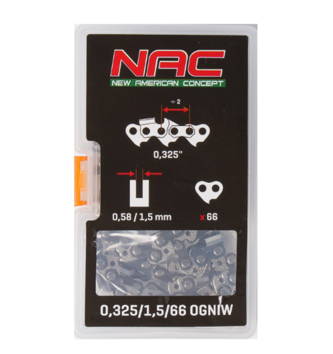 NAC BLIST-TT-CS4500-7-02 - ŁAŃCUCH TNĄCY 16" 66/325"/1,5 TT