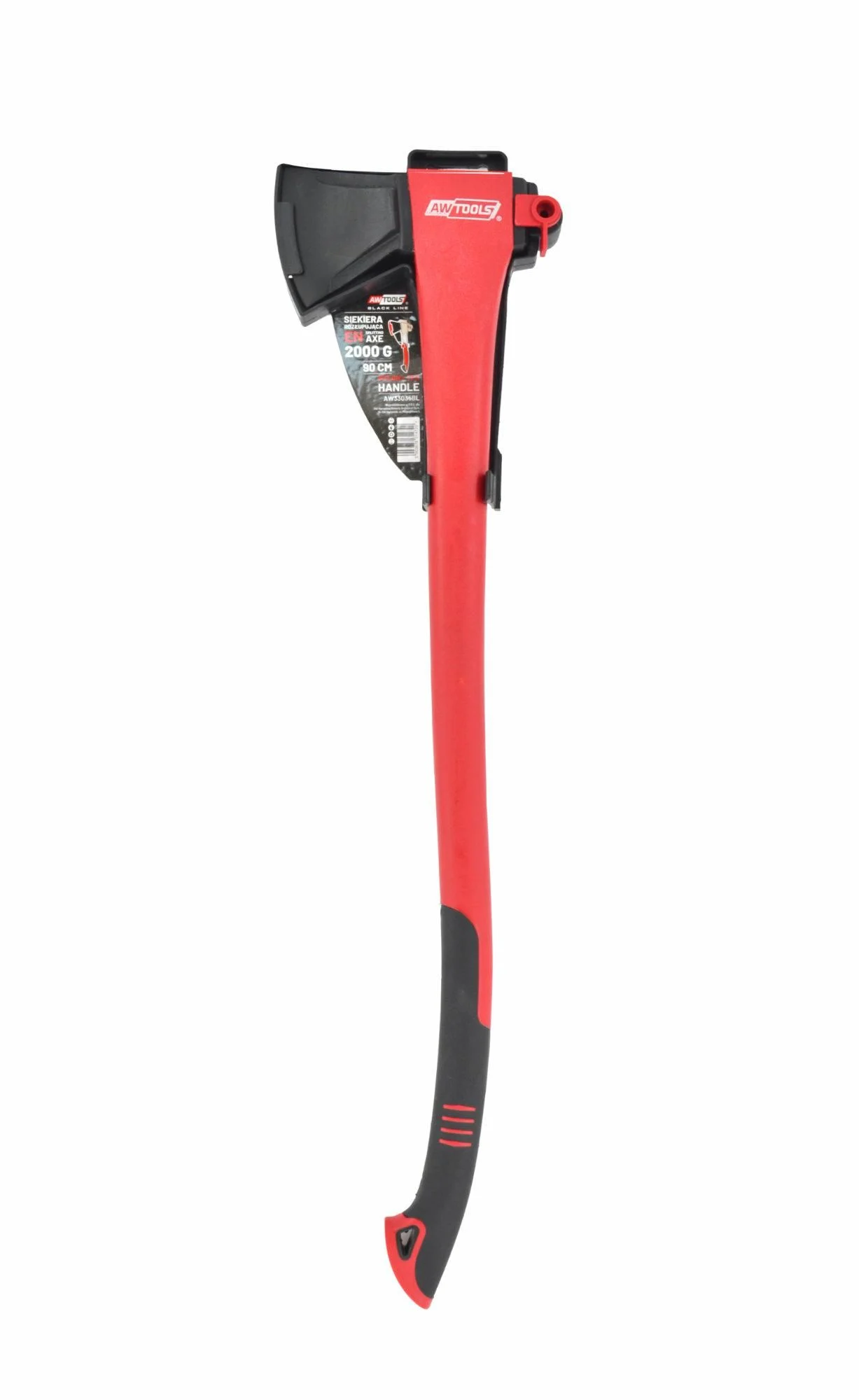 Siekiera z klinem pełny kompozyt 2000g  black line