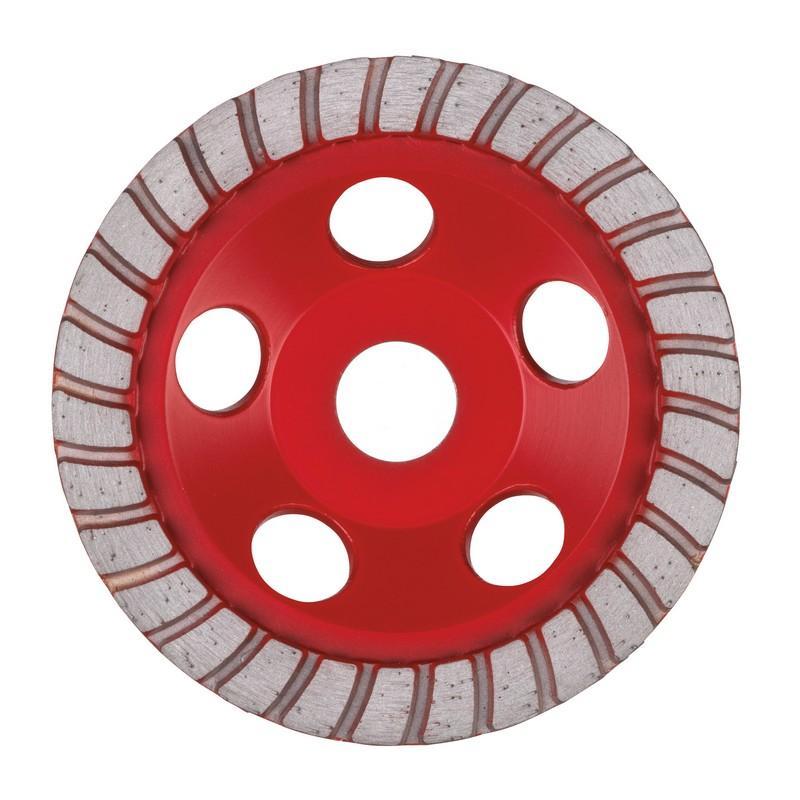 Milwaukee 4932451187 - Tarcza diamentowa szlifierska TURBO do zaokrąglania krawędzi i wygładzania powierzchni 125 x 22,23 mm