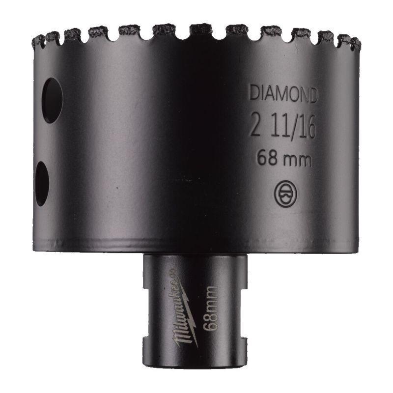 Milwaukee 4932478285 - Wiertło diamentowe do wiercenia na sucho, M14 Diamond Max, 68 mm