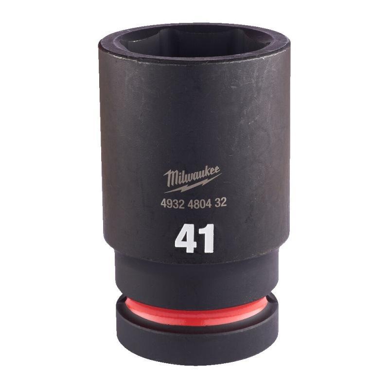 Milwaukee 4932480432 - Nasadka udarowa Shockwave 1" 6-kątna, długa, metryczna, 41 mm