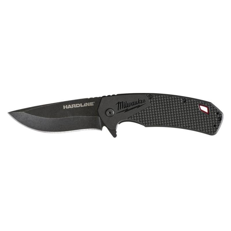 Milwaukee 4932492453 - Nóż składany z ostrzem gładkim HARDLINE™, 89 mm