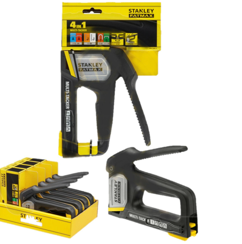 STANLEY FMHT70401-0 - Zszywacz Fatmax 4W1 TYP A, G I Gwoździe Typ J