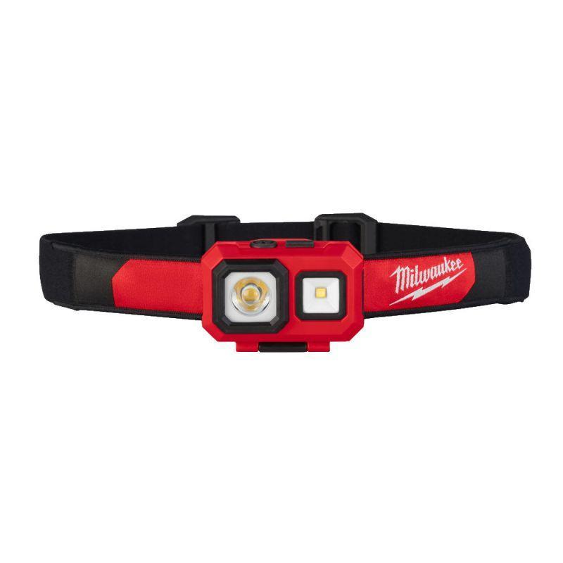 Milwaukee HL-SF - Alkaliczna latarka - czołówka, 450 lm, 3 x AAA