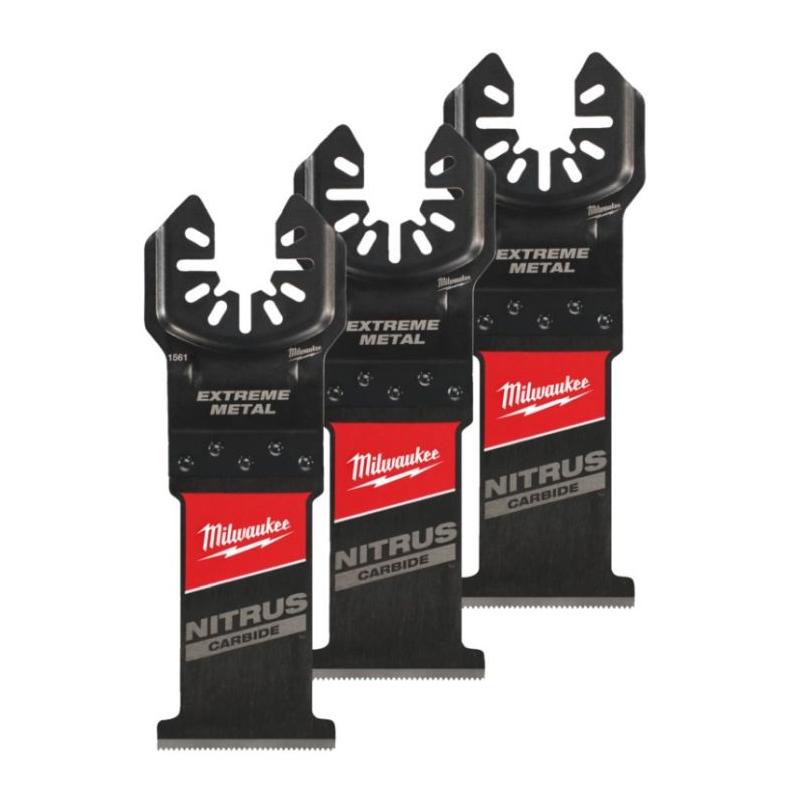 Milwaukee 48851563 - Brzeszczot wgłębny Nitrus Carbide™ do Multitoola do ekstremalnych zastosowań w twardym metalu, 35 mm