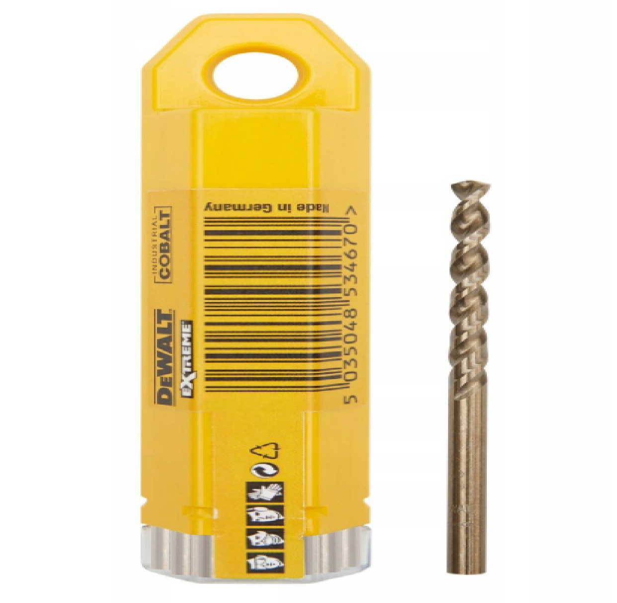 EWALT DT4947 - Wiertło kobaltowe do metalu 12,0mm EXTREME 5szt