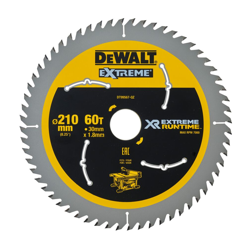 DEWALT DT99567 - Piła tarczowa 210x30mmx60z