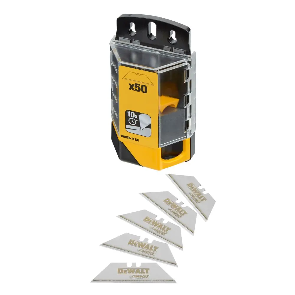 DEWALT DWHT8-11131 - Ostrza trap. 50szt. carbride
