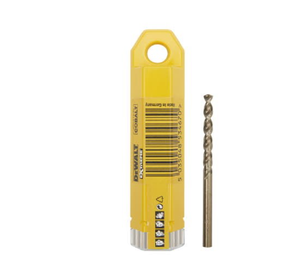 DEWALT DT4939 - 10 szt. Wierteł Kobaltowych do metalu HSS-Co Extreme, 8.5mm