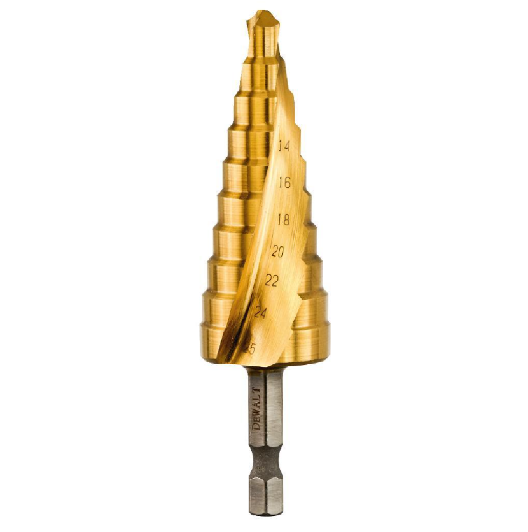 DEWALT DT5030 - Wiertło stopniowe HSS-G do metalu, 14.0 - 25.0mm