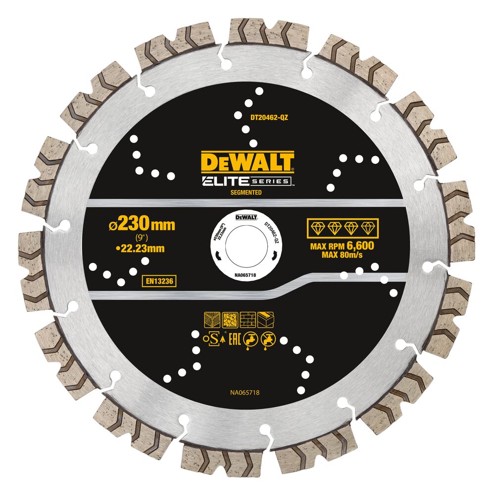 DEWALT DT20462 - Tarcza diamentowa segmentowa 230mm elite zastowanie ogólne
