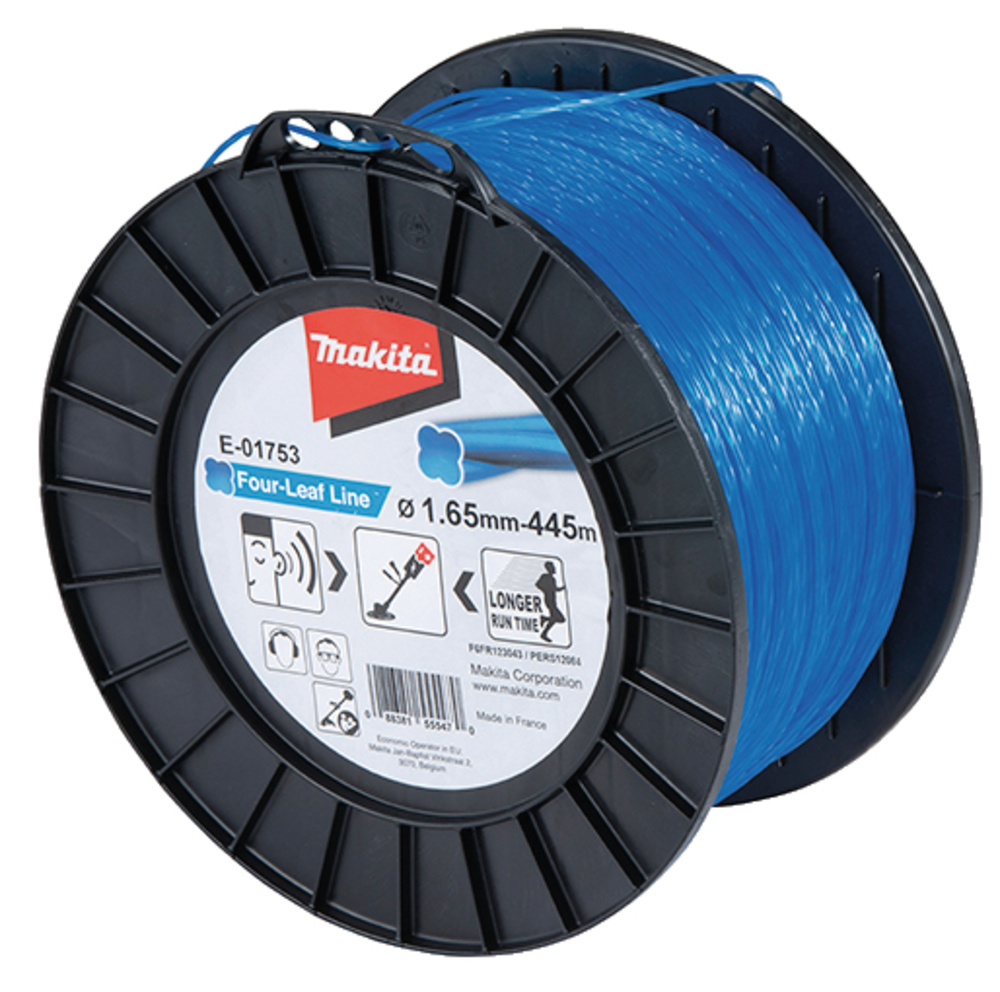 Makita E-01753 - Żyłka tnąca nylonowa koniczyna, średnica 1.65mm, długość 445m