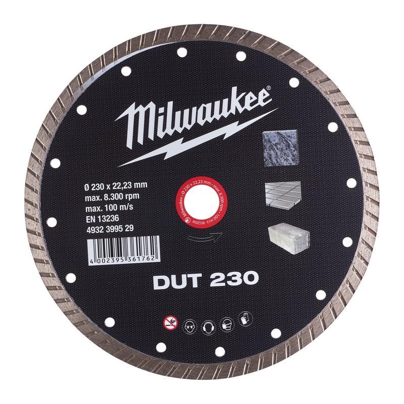 Milwaukee 4932399529 - Tarcza diamentowa tnąca DUT 230 x 22,23 mm