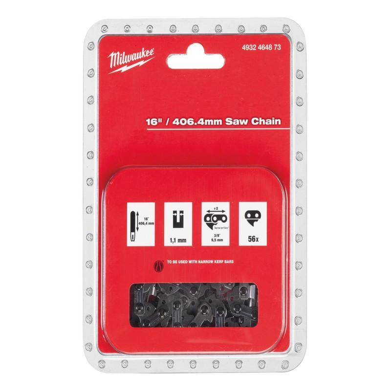 Milwaukee 4932464873 - Łańcuch do piły łańcuchowej M18 FCHS 3/8" x 406,4 mm
