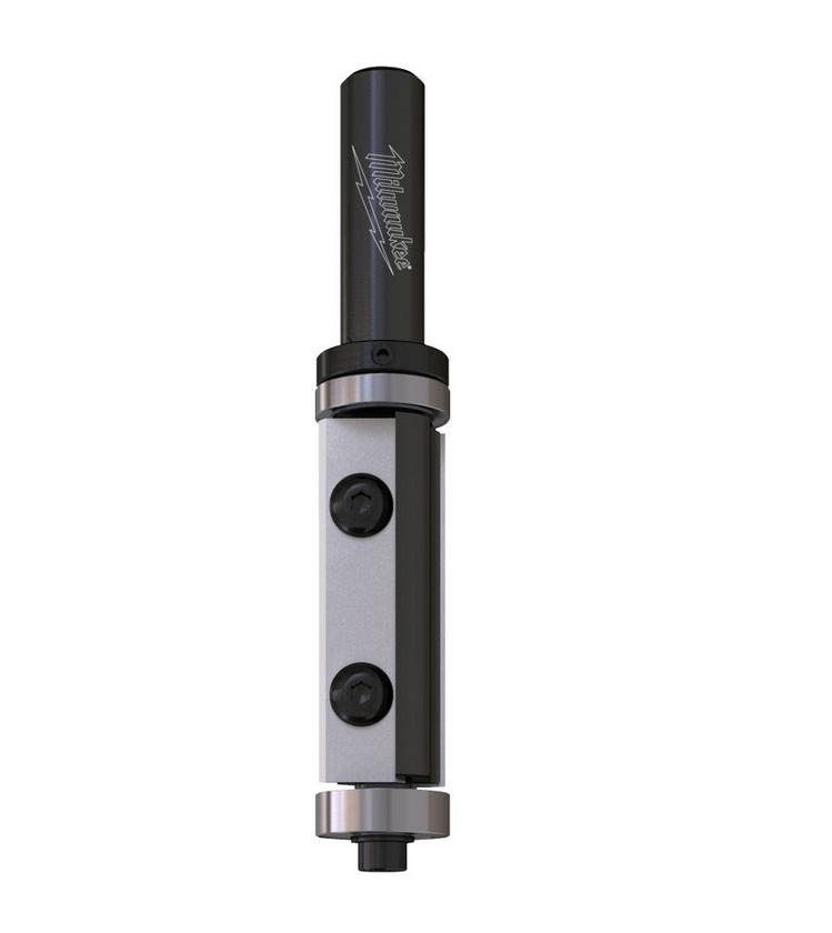 Milwaukee 4932500947 - Frez profilowy do przycinania równoległego do drewna z wymiennymi płytkami 19 x 50/110 mm