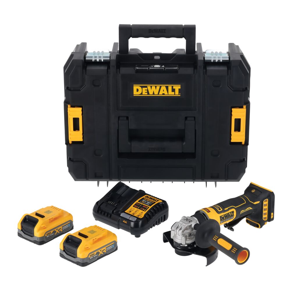 DEWALT DCG404S2T - Szlifierka kątowa 125mm 18v