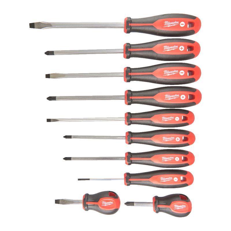 Milwaukee 4932471808 - Zestaw wkrętaków - 10 szt.