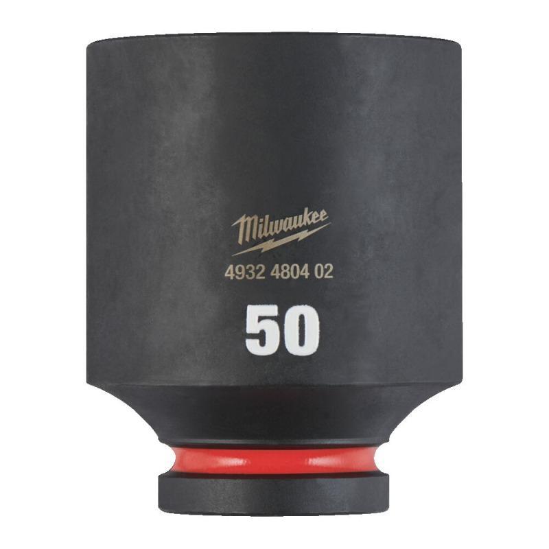 Milwaukee 4932480402 - Nasadka udarowa Shockwave 3/4" 6-kątna, długa 50 mm
