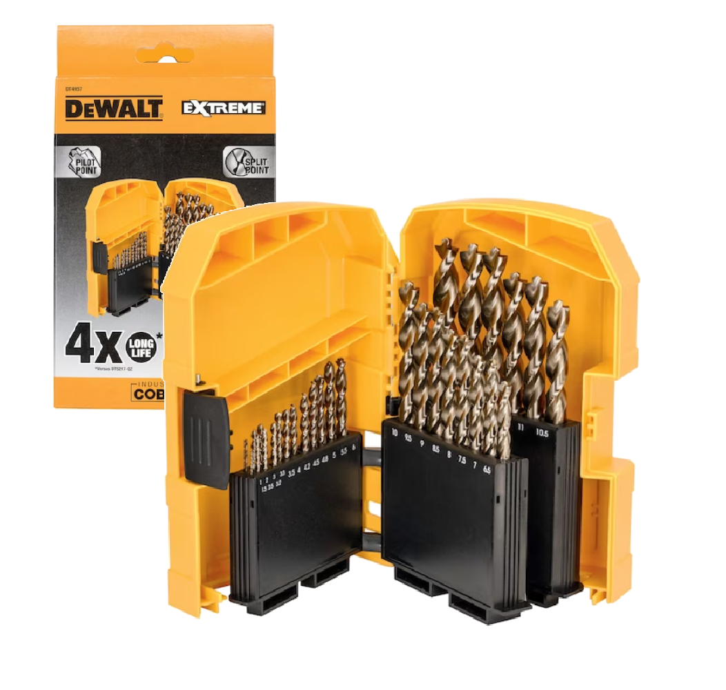 DEWALT DT4957 - Zestaw wierteł kobaltowych do metalu