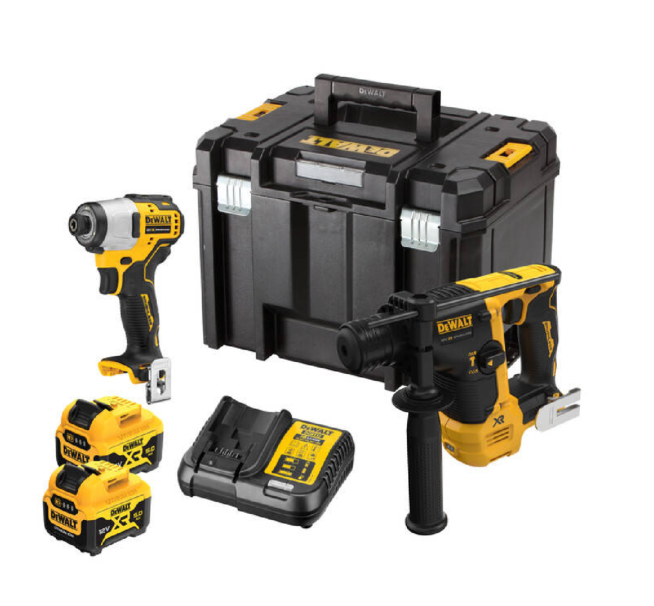 DEWALT DCK2104P2T - Zestaw combo 18V