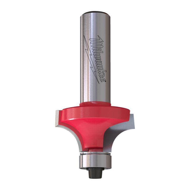 Milwaukee 4932501213 - Frez do zaokrąglania krawędzi do drewna z węglikiem spiekanym, trzpień 12 mm 31,7 x 16/63,7 mm