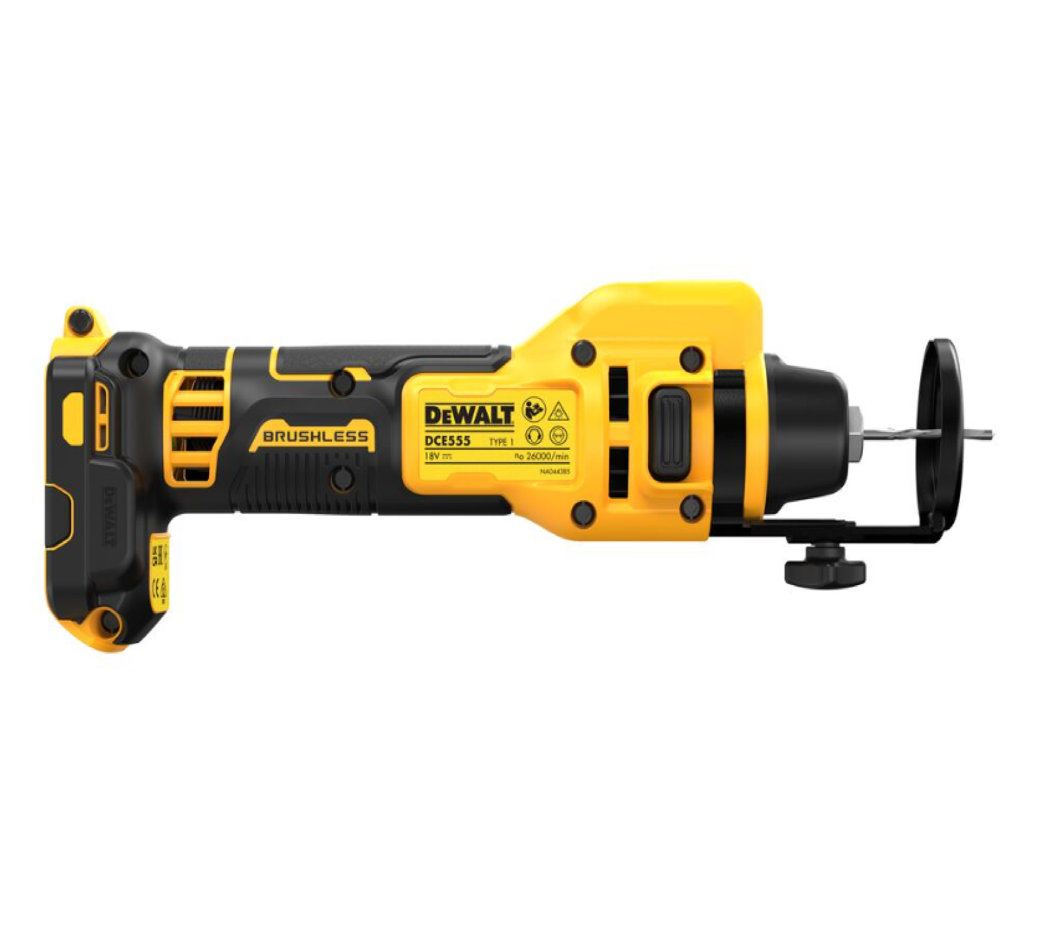 DEWALT DCE555N - Akumulatorowa Frezarka do płyt G-K