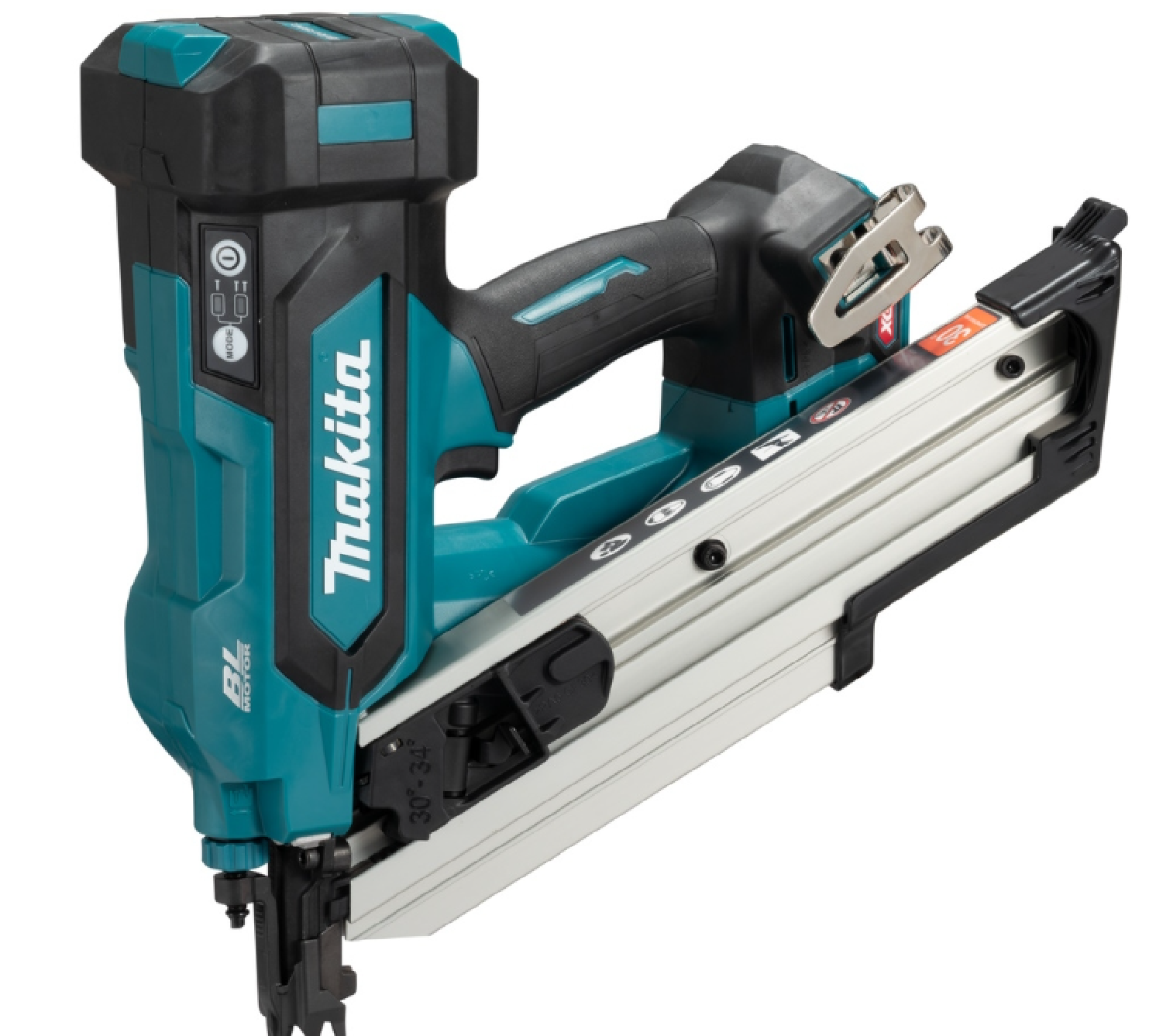 Makita BN001GZ - Gwoździarka 40v,30-34° 50-90mm 2x2,5Ah