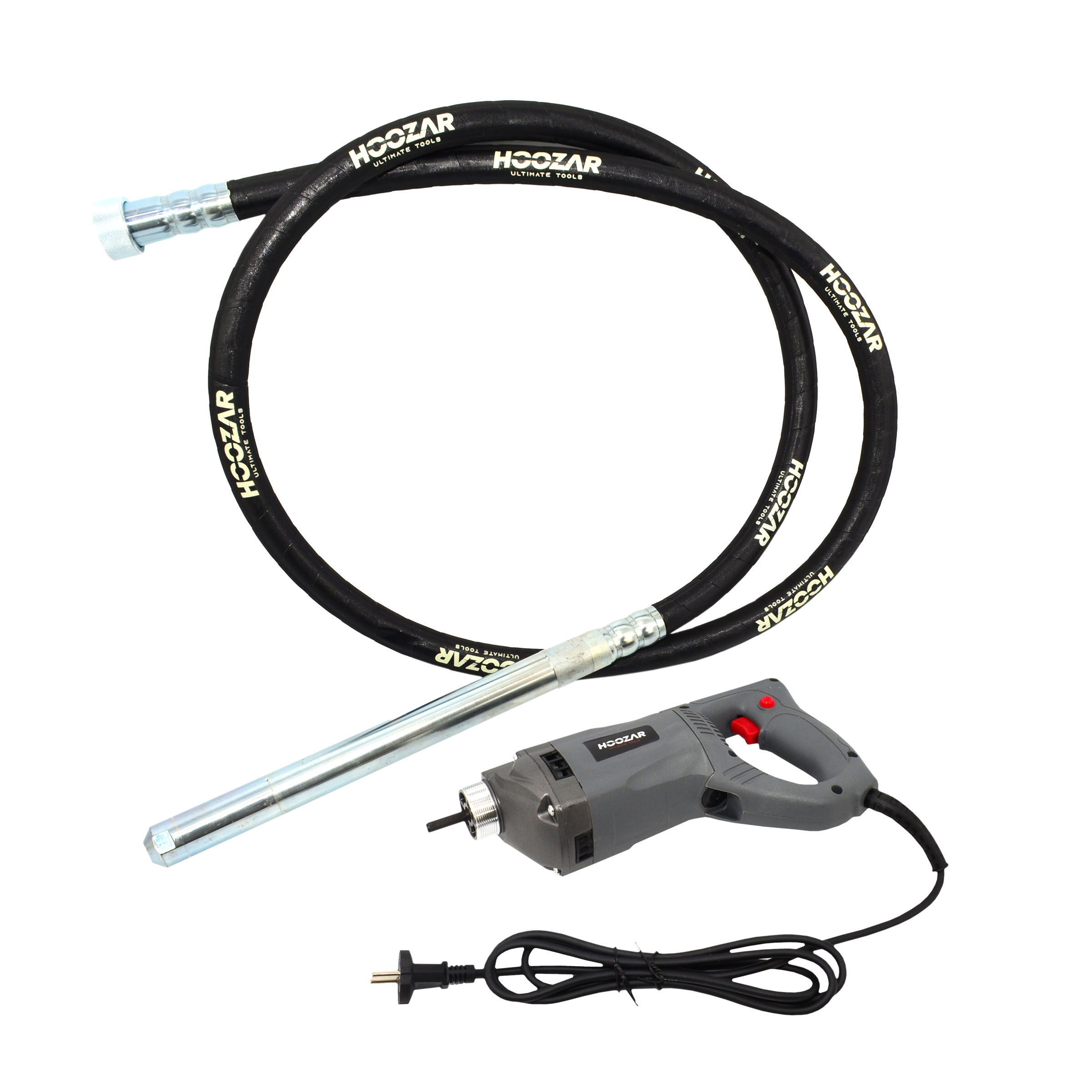 HOOZAR AW08404 - WIBRATOR DO BETONU 1500W BUŁAWA 3m