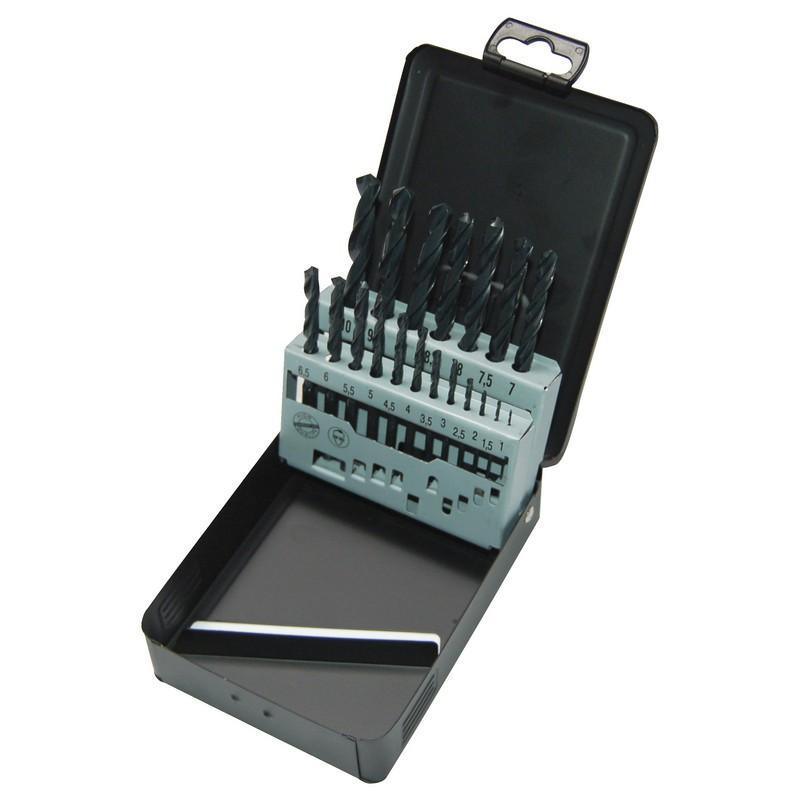 Milwaukee 4932352468 - Zestaw wierteł do metalu HSS-R, 1 - 10 mm (19 szt.)