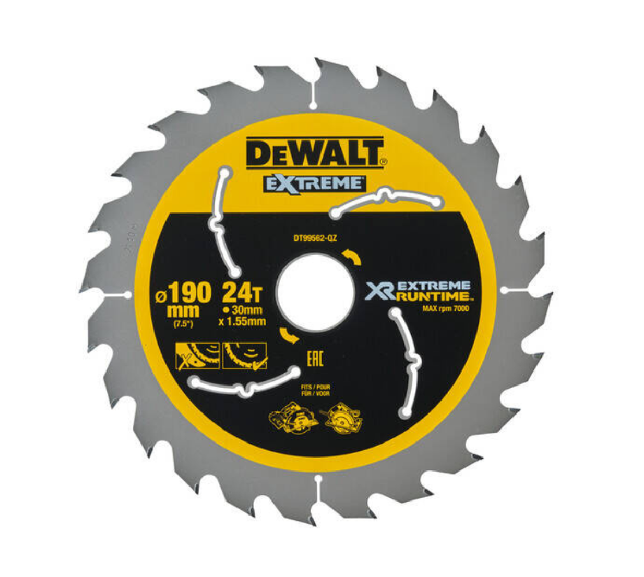 DEWALT DT99562 - Piła tarczowa 190x30mmx24z