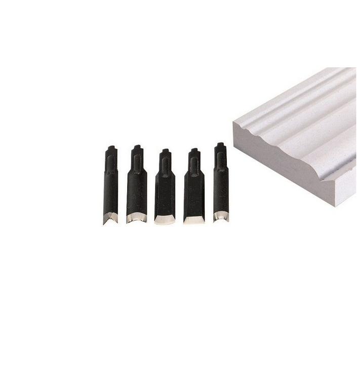 Proxxon PR28572 - Dłuta wymienne do dłutownicy MSG 5 szt