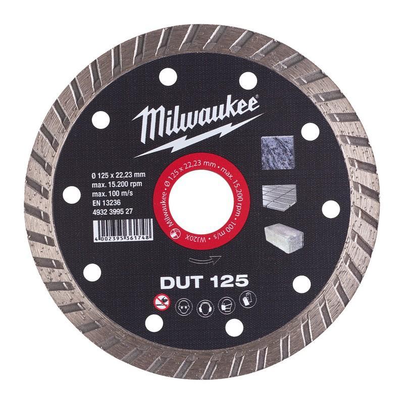 Milwaukee 4932399527 - Tarcza diamentowa tnąca DUT 125 x 22,23 mm