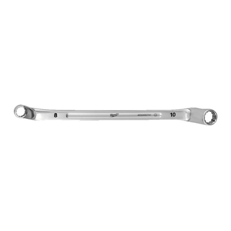 Milwaukee 4932492741 - Klucz oczkowy podwójnie odsadzony, 8x10 mm