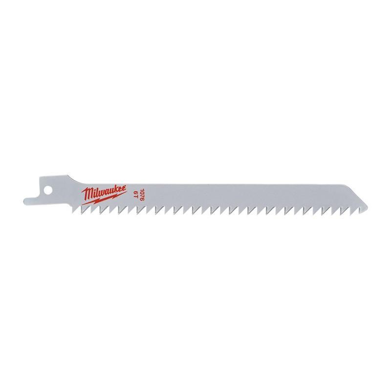 Milwaukee 48001076 - Brzeszczot do drewna i tworzyw sztucznych HCS 150 mm (3 szt.)