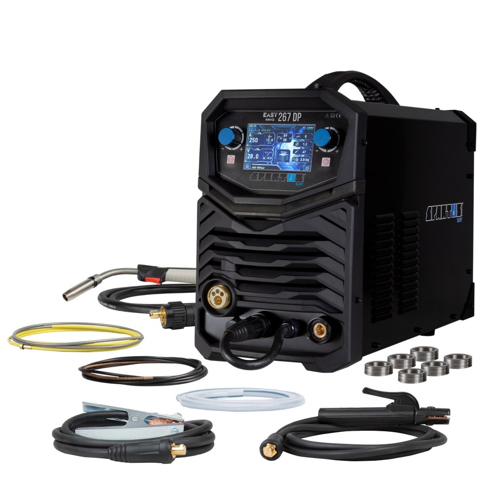 Spartus EasyMIG 267 DUAL PULSE - Półautomat z podwójnym pulsem 250A