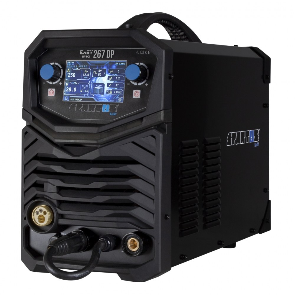 Spartus EasyMIG 267 DUAL PULSE - Półautomat z podwójnym pulsem 250A