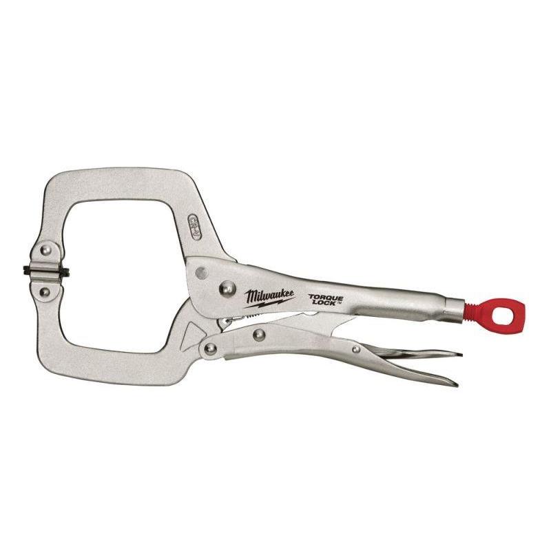 Milwaukee 4932471727 - Zaciski blokujące C Torque Lock z końcówkami obrotowymi 280 mm