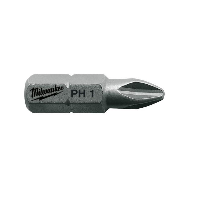 Milwaukee 4932399587 - Bit standardowy do śrub Phillips PH2 x 25 mm 25 szt