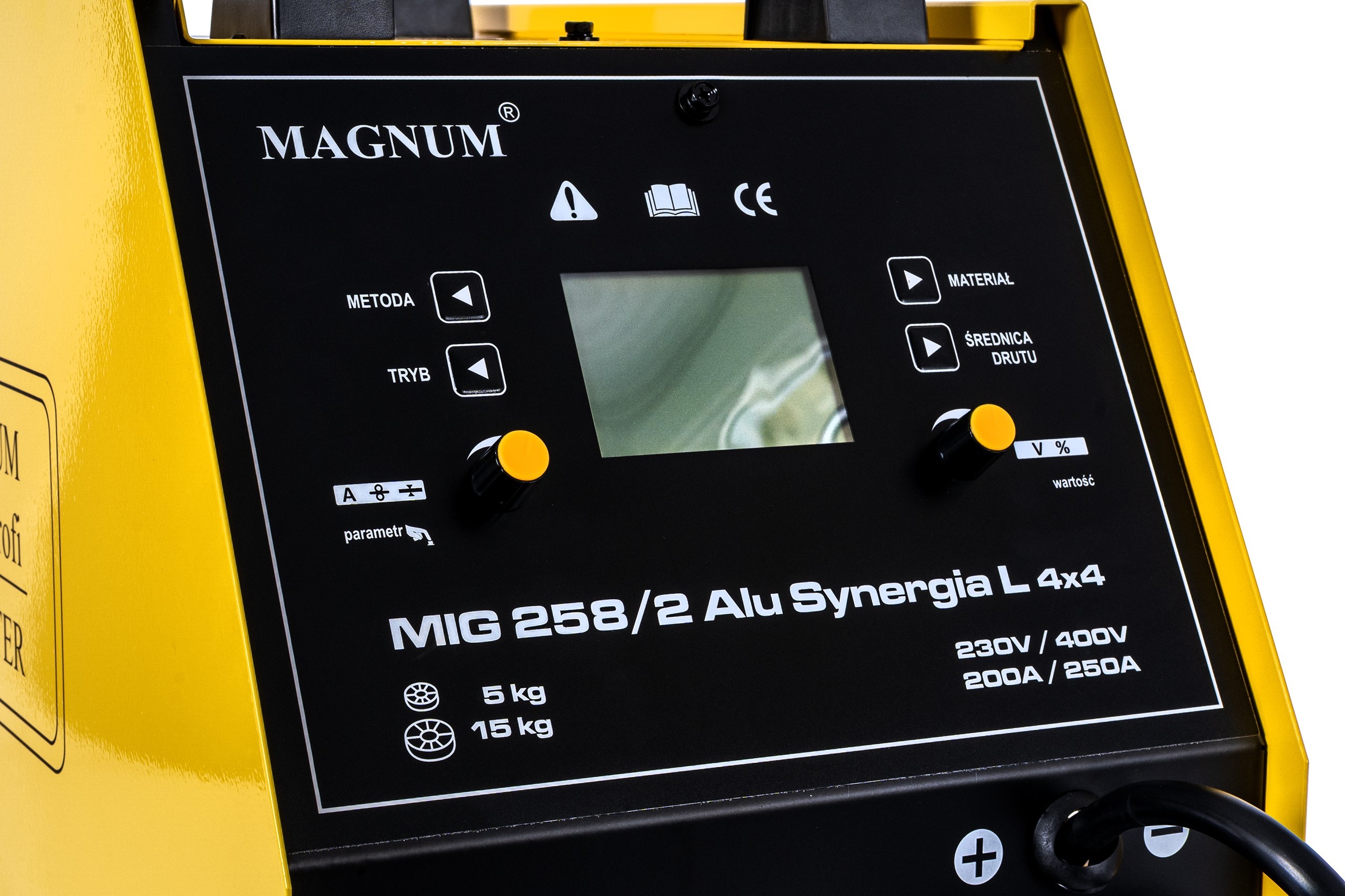 Magnum MIG 258/2 ALU SYNERGIA - Spawarka inwertorowa - migomat