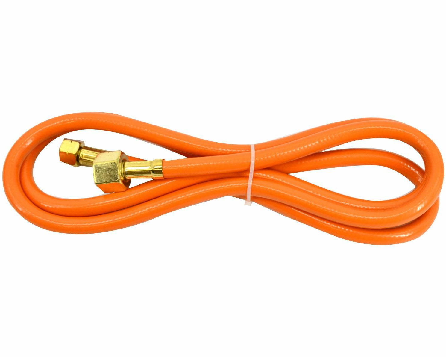 AWTools AW13905 - Wąż przyłączeniowy do gazu ze złączami 3/8", 1/2" 5m